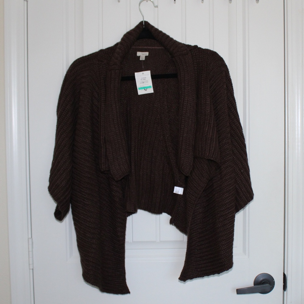 Nordstrom Hinge Brown Cardigan Size M/L